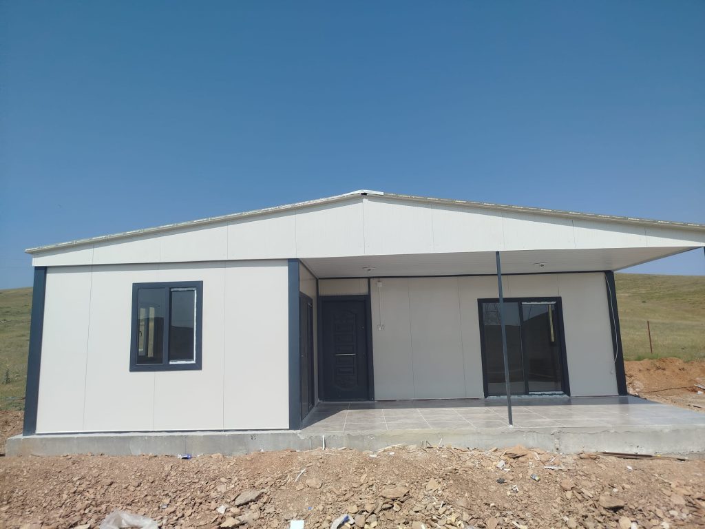 Alanya’da prefabrik bağ ve bahçe evi uygulaması